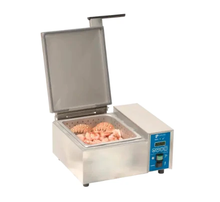 Food Warmer/Cooker with top lid open