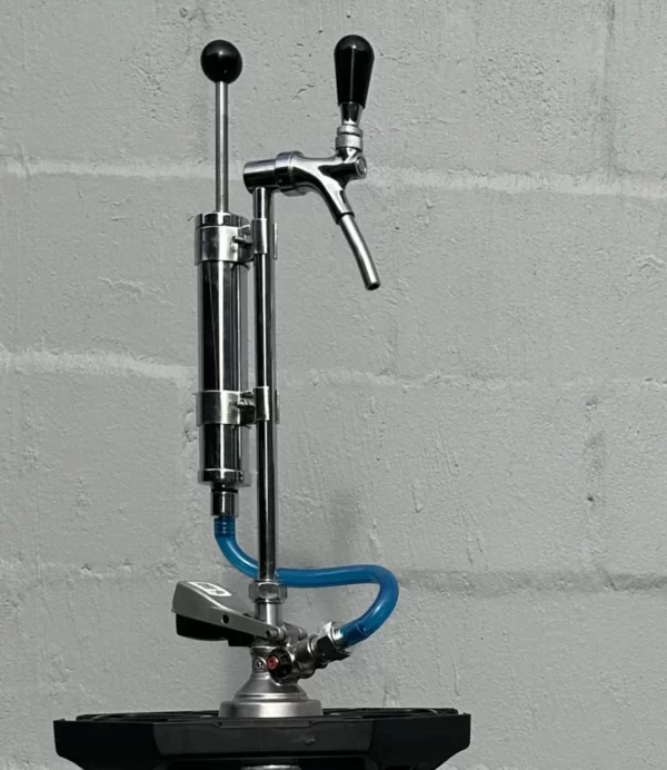 Wine Keg with a party pump attached to it from SDS